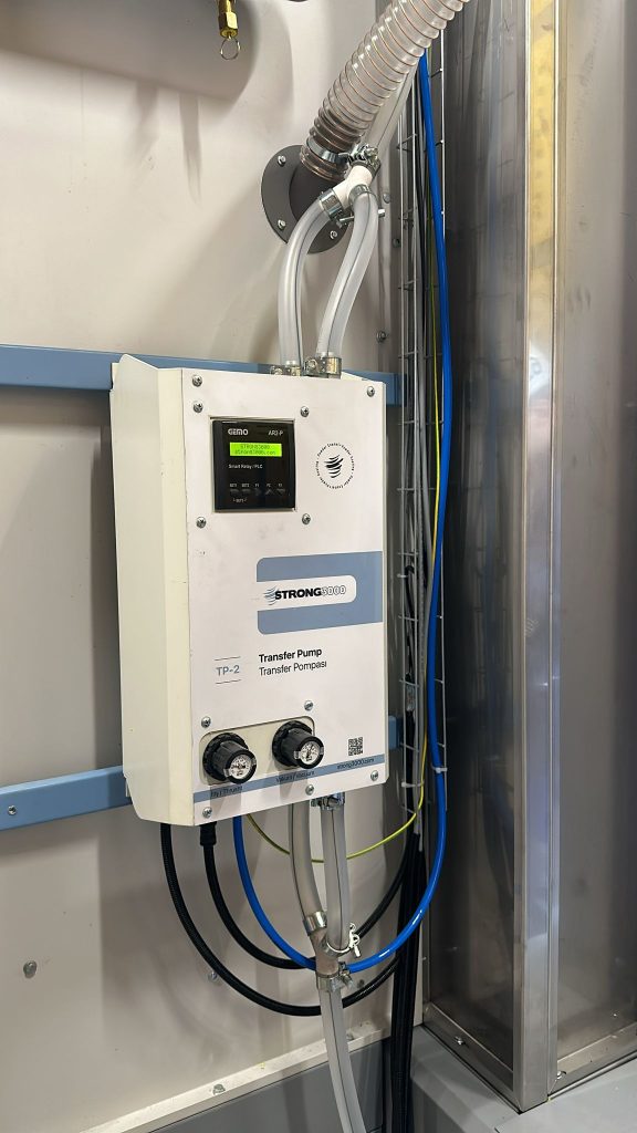 TP2 powder coating transfer pump – durable, high-pressure solution for enamel transport