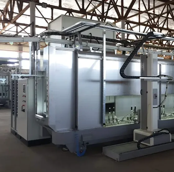 Powder Enamel Booth Systems for Deep and Cavity Geometry Parts